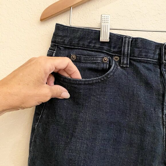 J. Crew Toothpick Skinny Ankle Dark Wash Jeans Womens Size 30 Blue Stretch - Picture 5 of 10